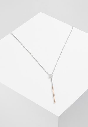 TUBE - Ketting - silver-coloured/roségold-coloured