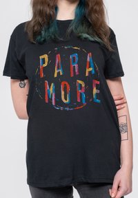 Paradiso Clothing PARAMORE SPIRAL - Print T-shirt - black