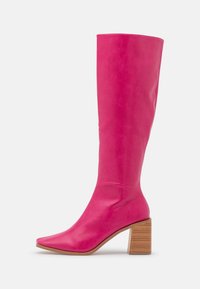 Não selecionado, fuchisa pink