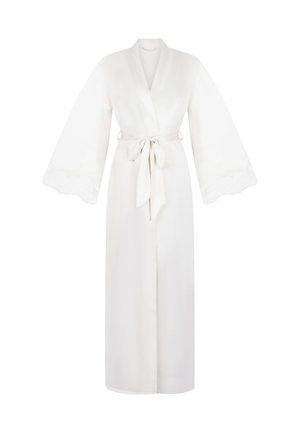 KIMONO LONG - Bademantel - gardenia