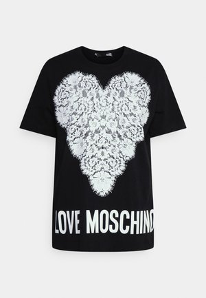 T-shirt imprimé - black