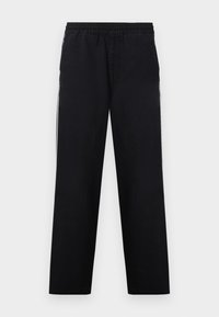 ASTRID SIDE STRIPE PANT - Jeans relaxed fit - digital black faded wash
