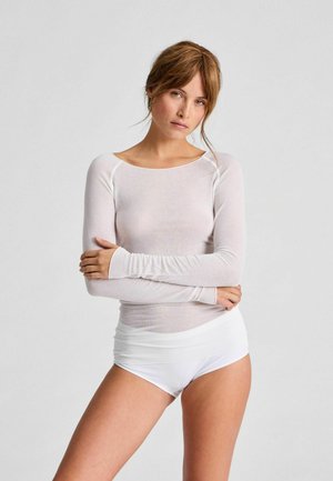 AMALIE L/S  - Hosszú ujjú felső - white