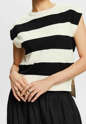 T-shirt print - beige