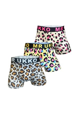 3 PACK LEOPARD SKIN - Bokserit - leopard