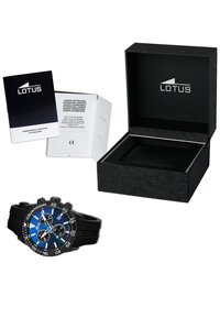 Lotus Montre à aiguilles - schwarz