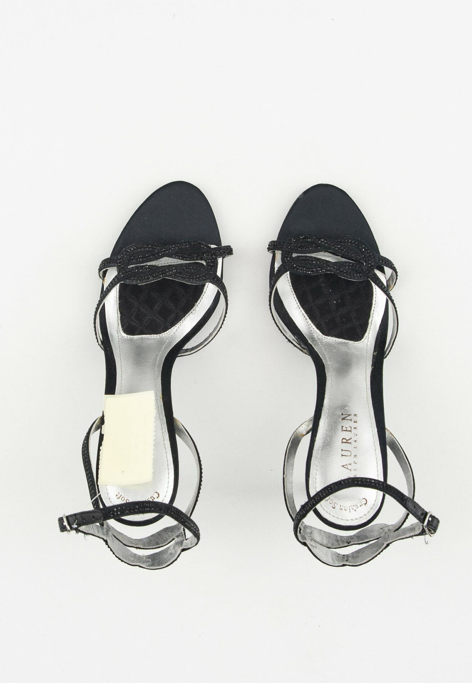 Lauren Ralph Lauren Sandalen - black/zwart - (Pre-owned) - Zalando.nl