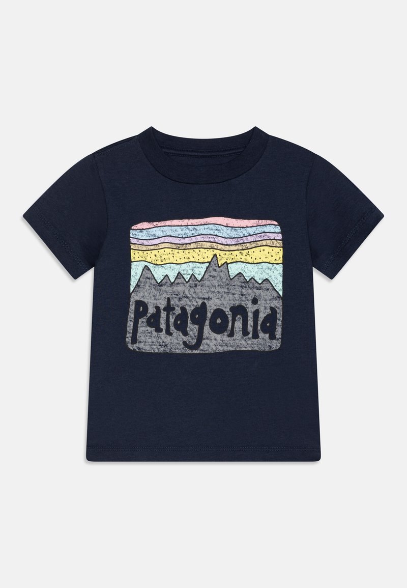 Patagonia - BABY FITZ ROY SKIES UNISEX - Triko s potiskem - new navy, Zvětšit