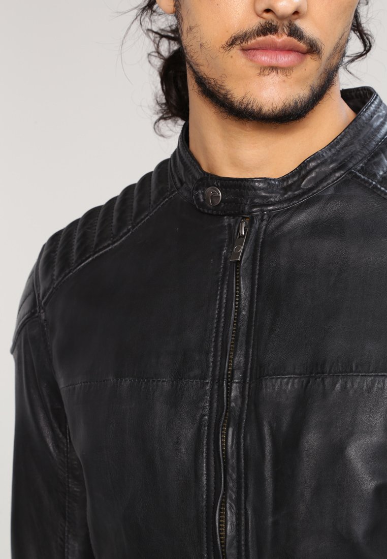 Goosecraft Skinnjakke black Zalando.no Goosecraft JACKET Skinnjakke espresso Zalando.no