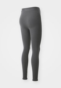 MAMALICIOUS MLALANIS SEEMLESS - Legging (type pantalon) - asphalt