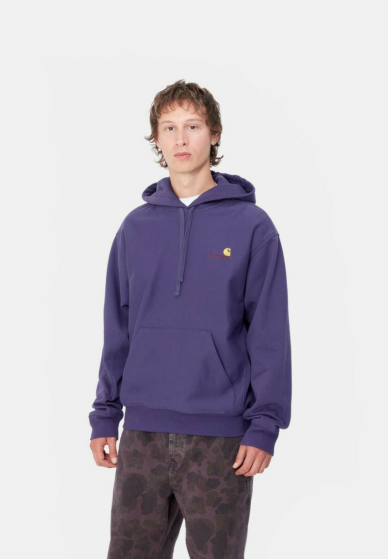 Carhartt WIP AMERICAN SCRIPT - Kapuzenpullover - aura