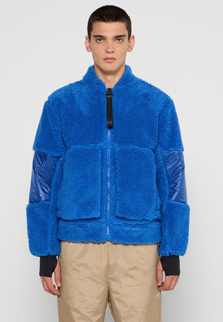 Rains Veste polaire bleu