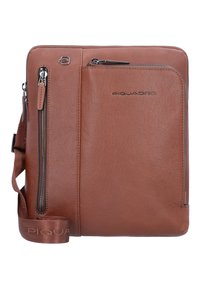 Piquadro SQUARE - Borsa a tracolla - cuoio tabacco