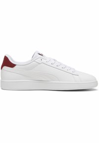 Puma SMASH 3.0 UNISEX - Zapatillas - white-intense red