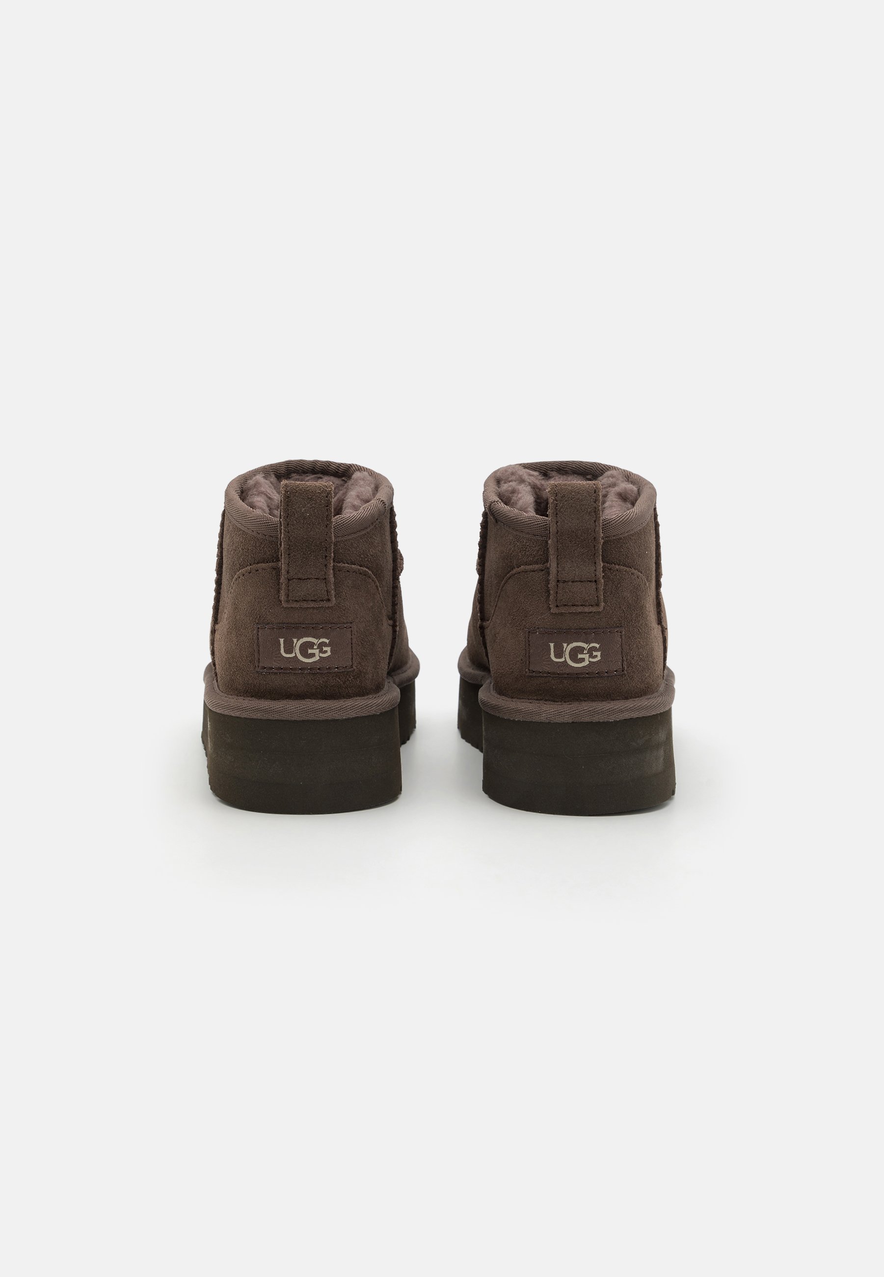 UGG CLASSIC ULTRA MINI PLATFORM UNISEX - Botine clasice - dark