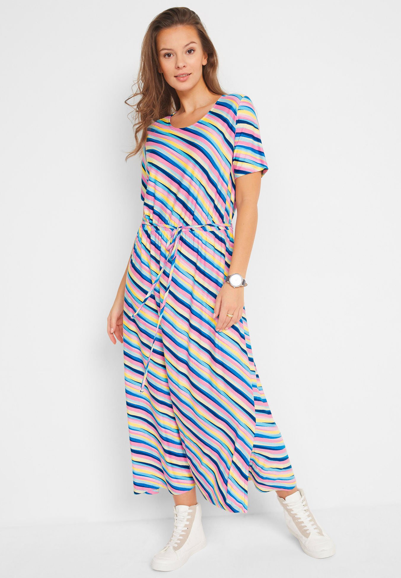 bonprix Vestito lungo - blau/blu - Zalando.it