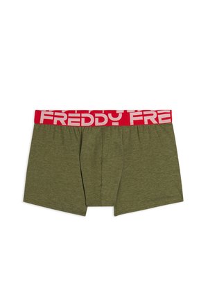 CON ELASTICO COLORATO E MAXI LOGO - Culotte - green