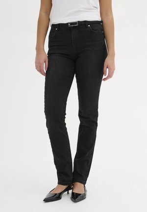 Straight leg jeans - black wash