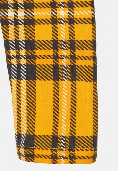 Mini Rodini CHECK  - Leggings - Calças - yellow