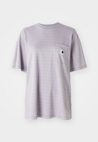 BRODINA - Trükipildiga T-särk - hortensia indigo overdyed