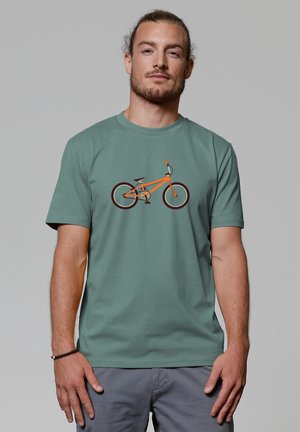BMX - T-shirt print - green bay