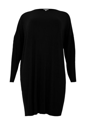 YOEK MIT FALTEN - Tunika - black