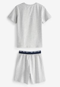 Next SHORT PYJAMAS 2 PACK - Yöasusetti - blue/grey plain