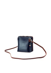 DrachenLeder Cross body bag - blau braun