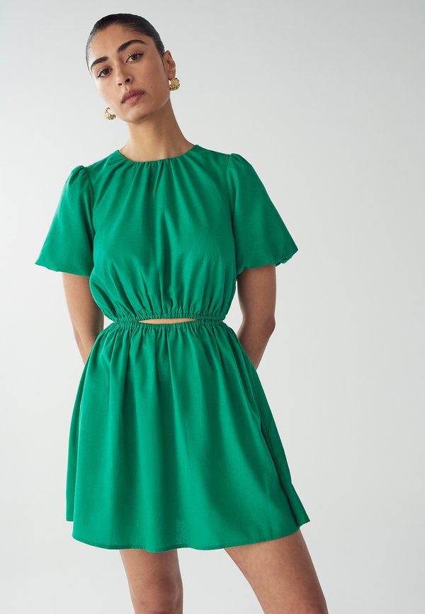 MAUDIE MINI DRESS - Freizeitkleid - jade