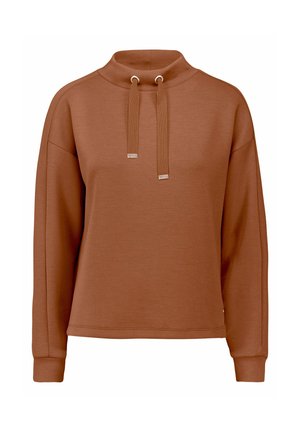 Betty & Co, BETTY & CO MIT STEHKRAGEN SWEATSHIRT - Sweatshirt - braun