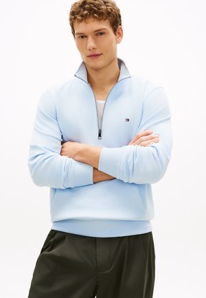 Tommy Hilfiger ESSENTIAL ZIP CORE - Felpa - breezy blue