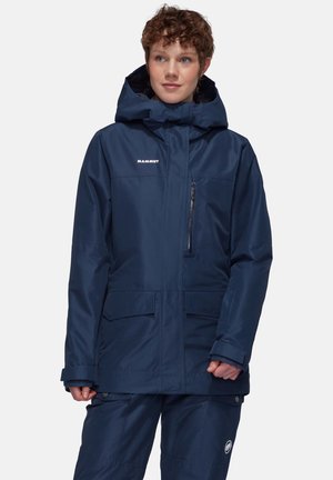 FALL LINE THERMO HOODED  - Snowboard jacket - marine