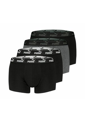 EVERYDAY 4ER PACK - Trunks - black/black/grey