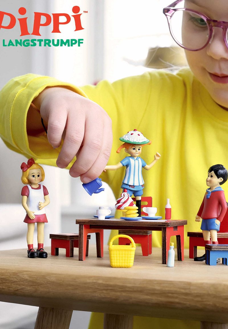 Pippi Longstocking Vauvan lelu - bunt