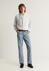 Scalpers NEW OXFORD BD - Shirt - light grey
