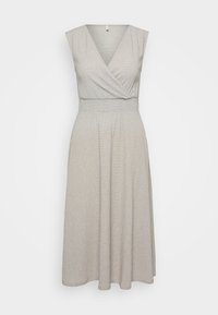 ONLAGNES WRAP DRESS  - Robe en jersey - feather gray melange