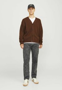 Jack & Jones JJICHRIS JJORIGINAL - Jeans Relaxed Fit - black denim
