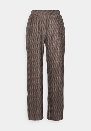 Object Petite OBJLUX PANTS - Παντελόνι - black java