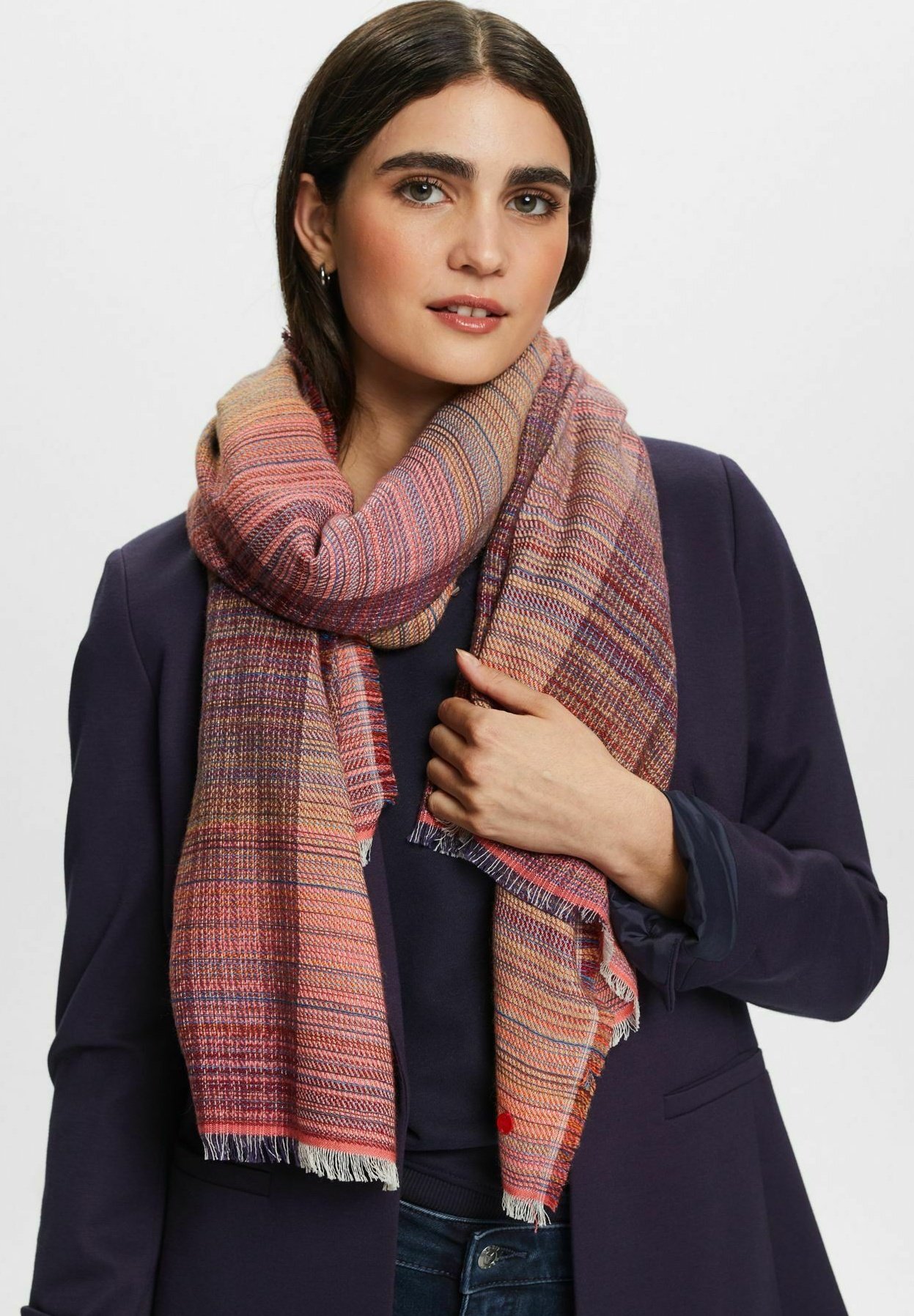 ESPRIT Damen Schal – Stylischer Accessoire Aus Weichem Material, Vielseitig Kombinierbar