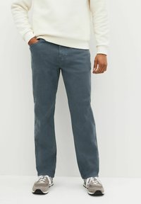 Next Authentic Stretch - Straight leg -farkut - mottled blue