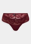 THONG PEONY - String - dark red
