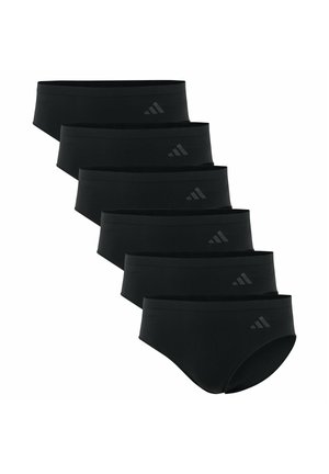 6ER PACK - ACTIVE SEAMLESS LOGO - Slip - schwarz