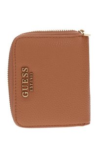 Guess SMALL ZIP AROUND - Portafoglio - brow