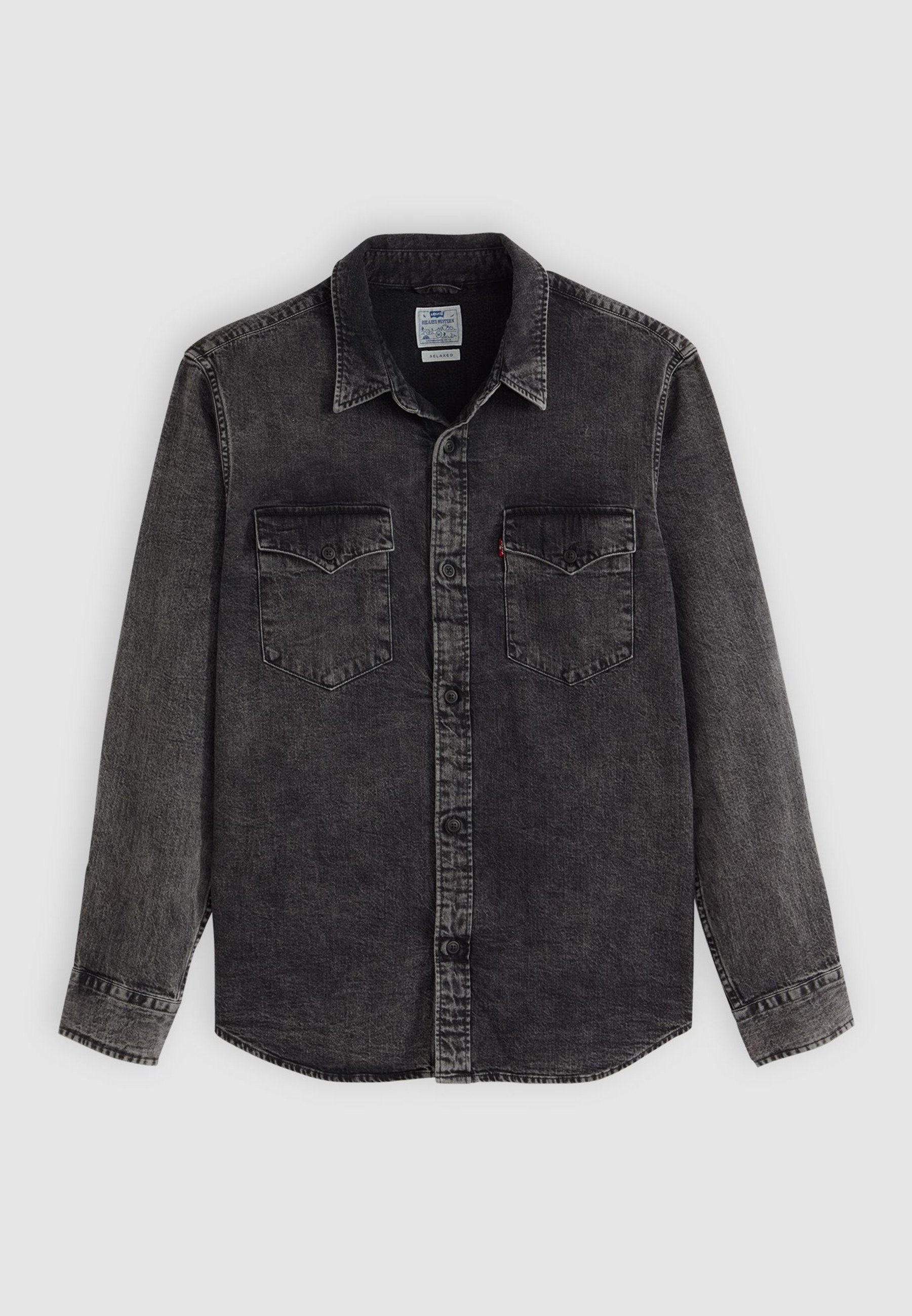 Levi's® THE TRUCKER JACKET - Jachetă din denim - dark horse/denim
