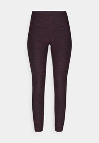 COZY HIGH WAISTED LEGGING - Leggings - deep plum heather