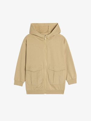 Koton Sweat zippé - camel