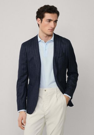 FLAN CHALK STRIPE - Sakko - midnight blue