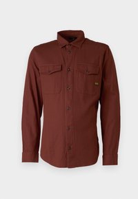 MARINE SLIM - Shirt - plum