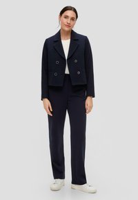 s.Oliver BLACK LABEL Stoffhose - navy