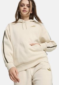 Puma TAPE MINIMAL - Jersey con capucha - alpine snow